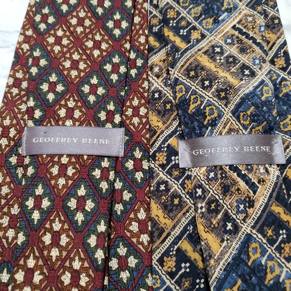 Geoffrey Beene silk ties - Picture 4 of 6